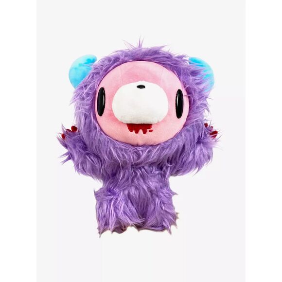 Mori Chack Gloomy Bear Purple Fur Monster 8" Plush Toy Doll Stuffed Animal - Picture 1 of 1